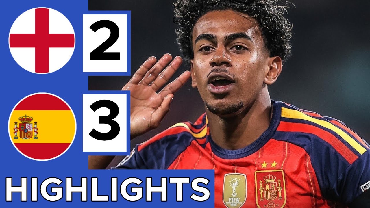 🔴England vs Spain (2-3) Extended HIGHLIGHTS | UEFA Nations League