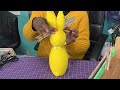 I fixed the Walmart yellow Flocked bunnies ear!