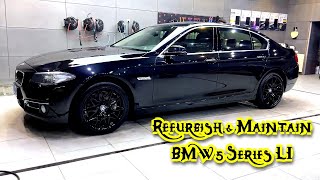 Refurbish And Maintain The Interior Of BMW 5 Series Li Car