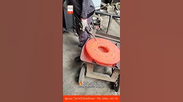 BIG RING 🔥 craftsman creates magic 😱 #wow #skills