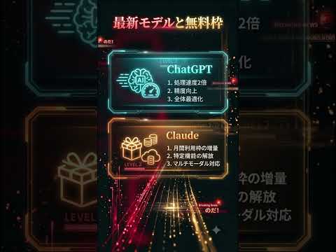 【見逃し厳禁】最新AIニュース！今週おさえるべき重要アップデート3選