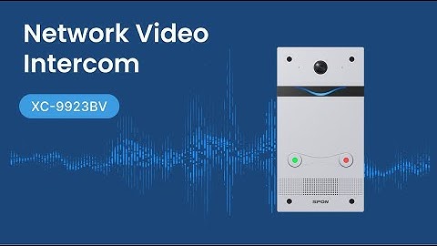[Product] SPON XC-9923B Network Video Intercom