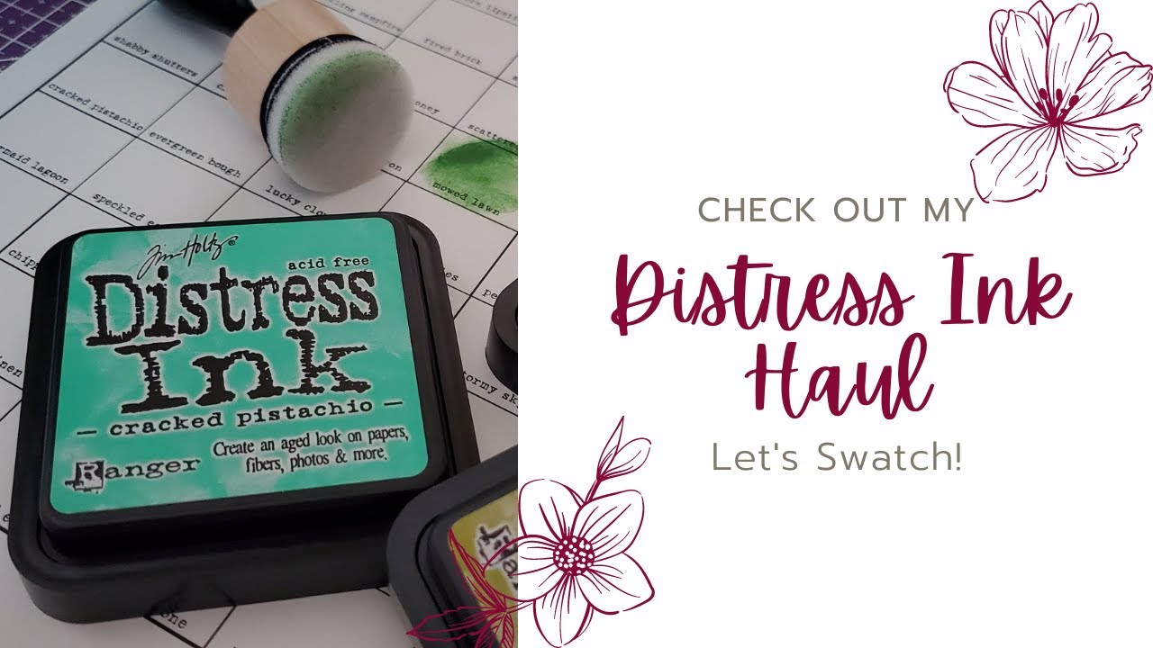 My Latest Distress Ink Haul | Adult Coloring Supplies