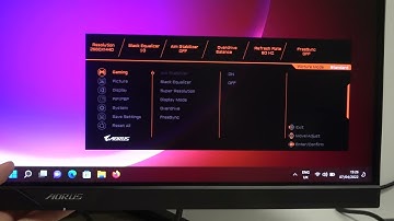 How to Change Language in Gigabyte Aorus Fi27Q?