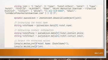 How to Extract Values from JSON in C#
