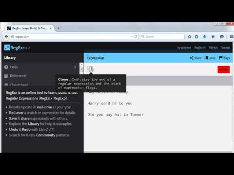 RegEx - Alternation