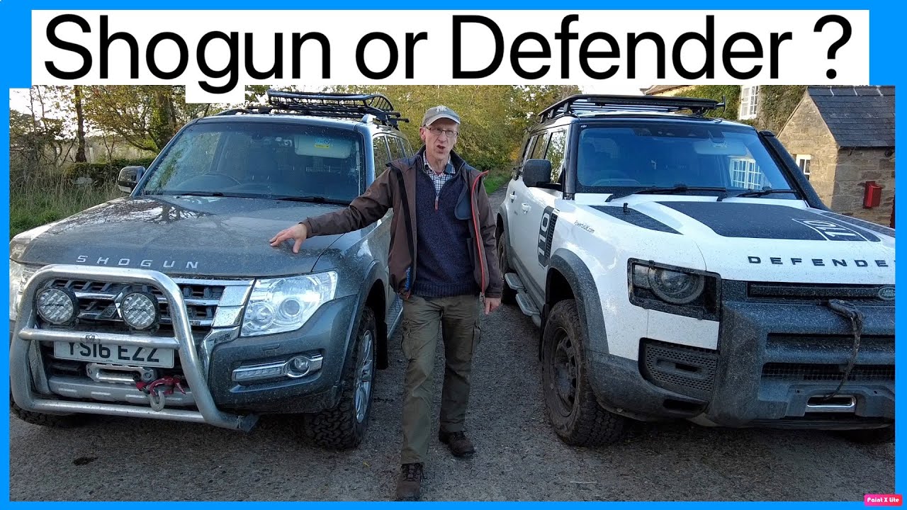 image.title Mitsubishi Pajero Shogun or New Land Rover Defender - we compare these   great x Mitsubishi Pajero Vs Land Rover Defender
