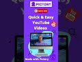 Watch our NEW Case Study (created with Pictory…of course) with YouTuber Margaret!