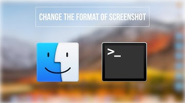 Change your screenshot format to .jpg and save space || macOS