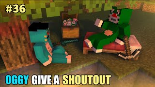 #36 | MINECRAFT | OGGY GIVE SHOUTOUT TO SUBSCRIBERS WITH JACK | MINECRAFT HINDI | ROCK INDIAN GAMER