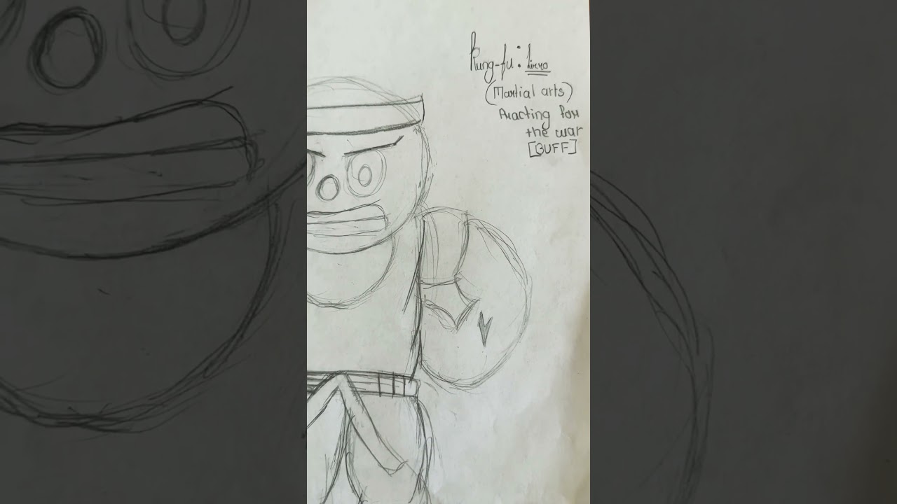 Martial art character… 
