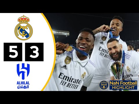 Real Madrid vs Al Hilal 5-3 All Goals & Extended Highlights 2023 HD (Club World Cup Final)