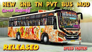 🎀😍 SNB NEW 💥 BS6 TN PRIVATE BUS LIVERY RELEASE FULL HD 😍🎀 #bussimulatorindonesia #liverybussid #bus  screenshot 2