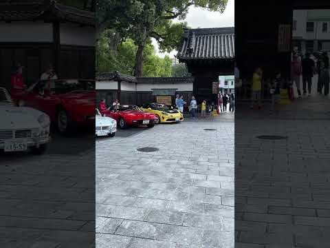 【クラシックカー】愛知ノスタルジックカー大行列 2025 ～THE徳川RUN～ ｜徳川園黒門前にて｜2025年9月7日