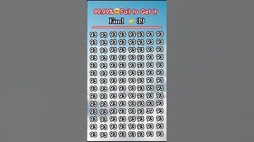 Vind 39 in de puzzel 🤯99,99% Mislukt om het te krijgen 😱#jaidmeel #uitdaging #puzzelspel #hersenk...