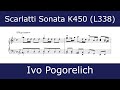 Domenico Scarlatti - Sonata in G minor K450 (Ivo Pogorelich)