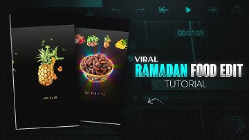 "Ramadan Food XML 🔥 New Ramadan XML | Alight Motion Trending XML"
