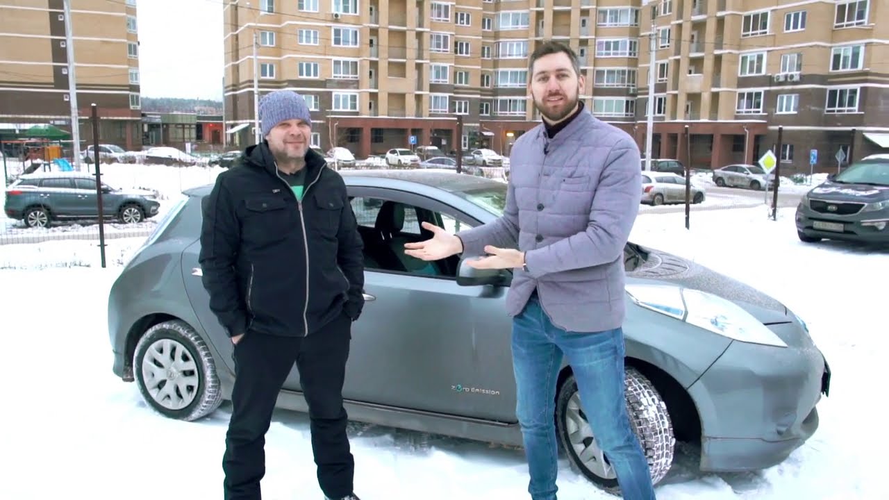 Батарея Ниссан Лиф после 12 000 км - YouTube