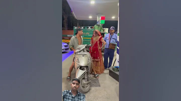 Khachra Dulhan Ko Bhaga Laya😂 #greenscreen #dulhan #kachra #viralvideo #newpost #marrriage #viral