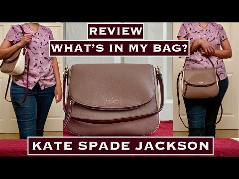 Review Kate Spade Leila Medium Flap Black 