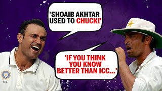 Shoaib Akhtar's reply to Virender Sehwag's 'chucking' comment | India | Pakistan |