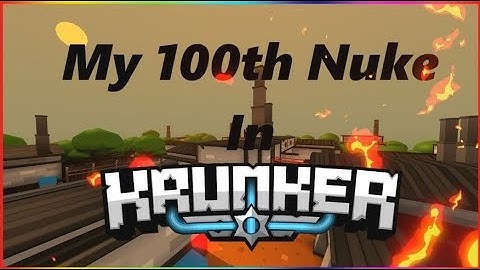 My 100th Nuke in Krunker (100 Sub Special)
