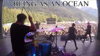 Being As An Ocean Live Drum Cam | "Glow"