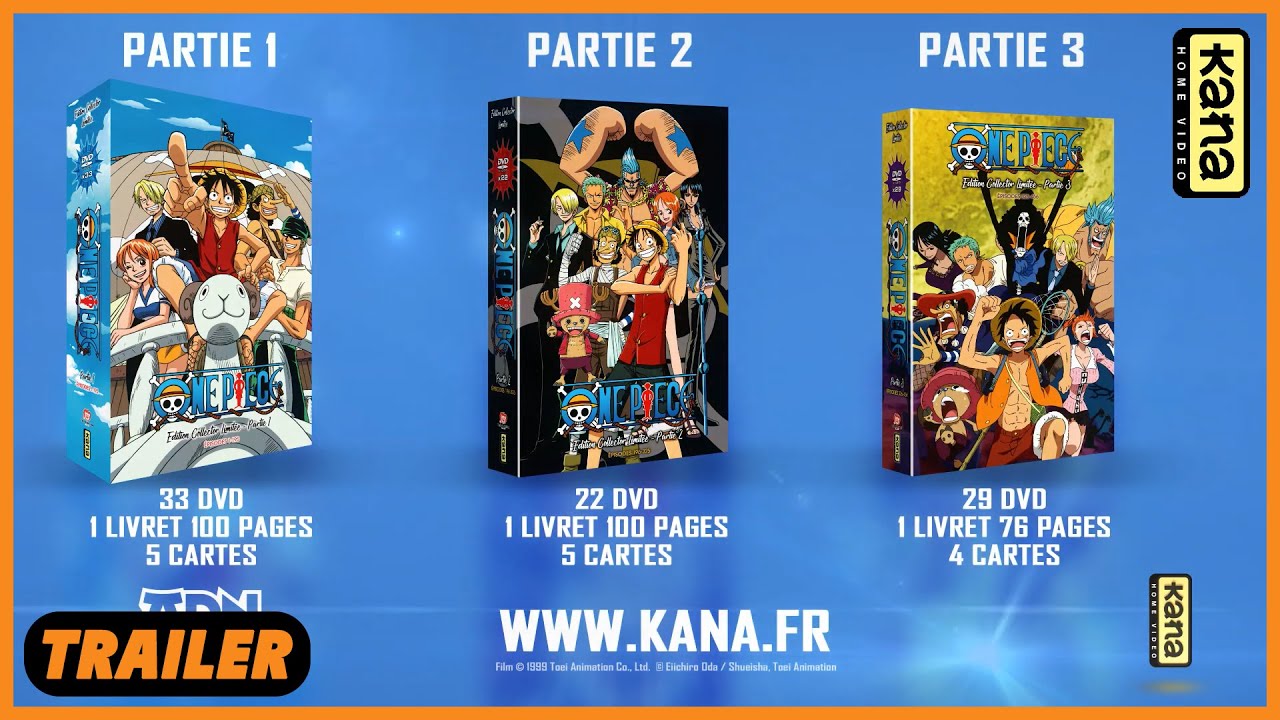 One Piece : Editions Collector Limitée A4 - DVD - Trailer 