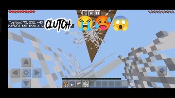 mlg water bucket and cobweb mlg max height 320 blocks!1!11 🥵😭😱