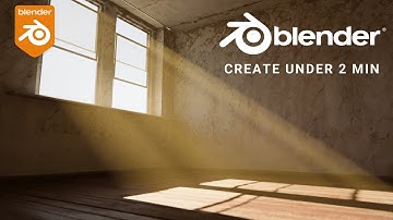 God Rays Blender Tutorial Under 2 Min
