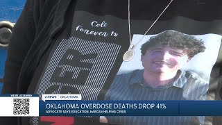 Oklahoma Overdose deaths drop 41%