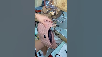 từ cách ráp thân sau đến vào nẹp khóa kéo miệng túi xách rất hoàn hảo