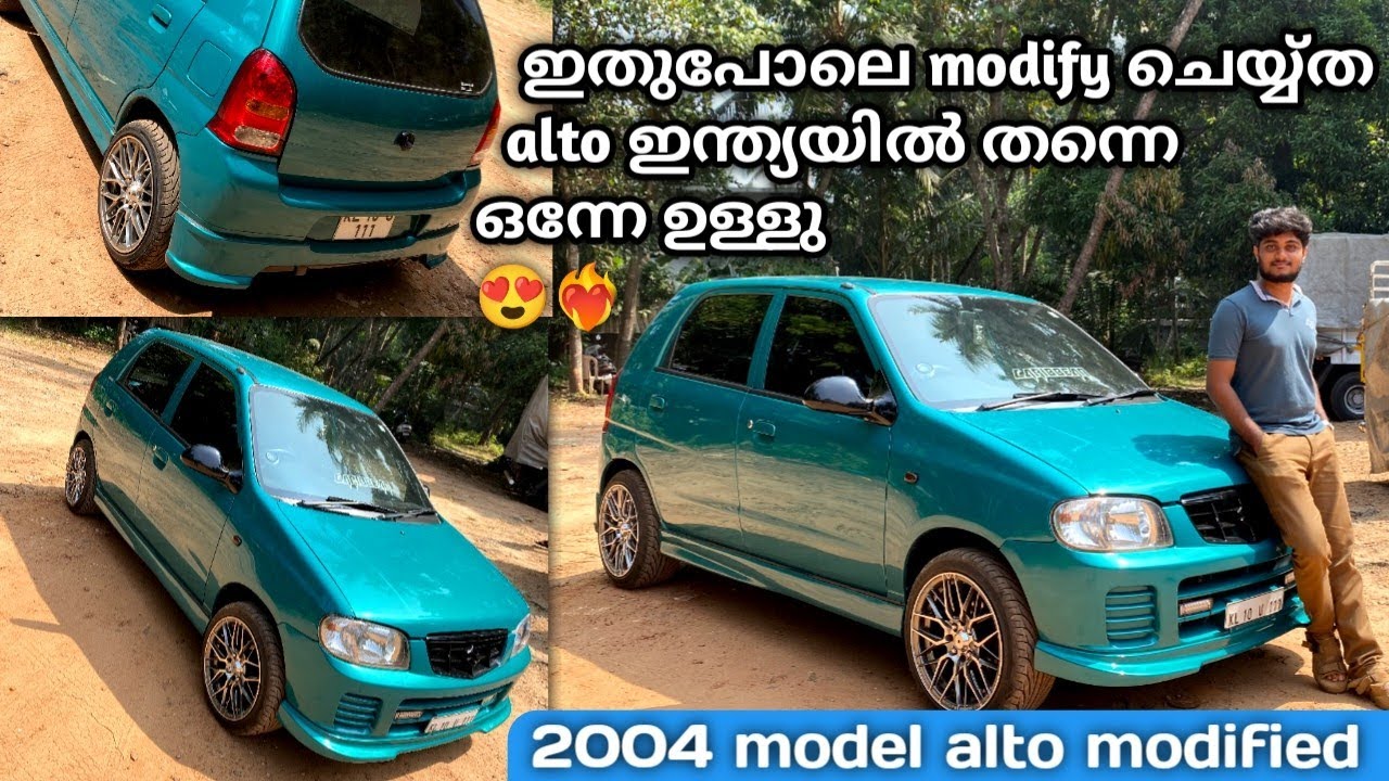 2004 model alto modified review malayalam old alto review cleanly