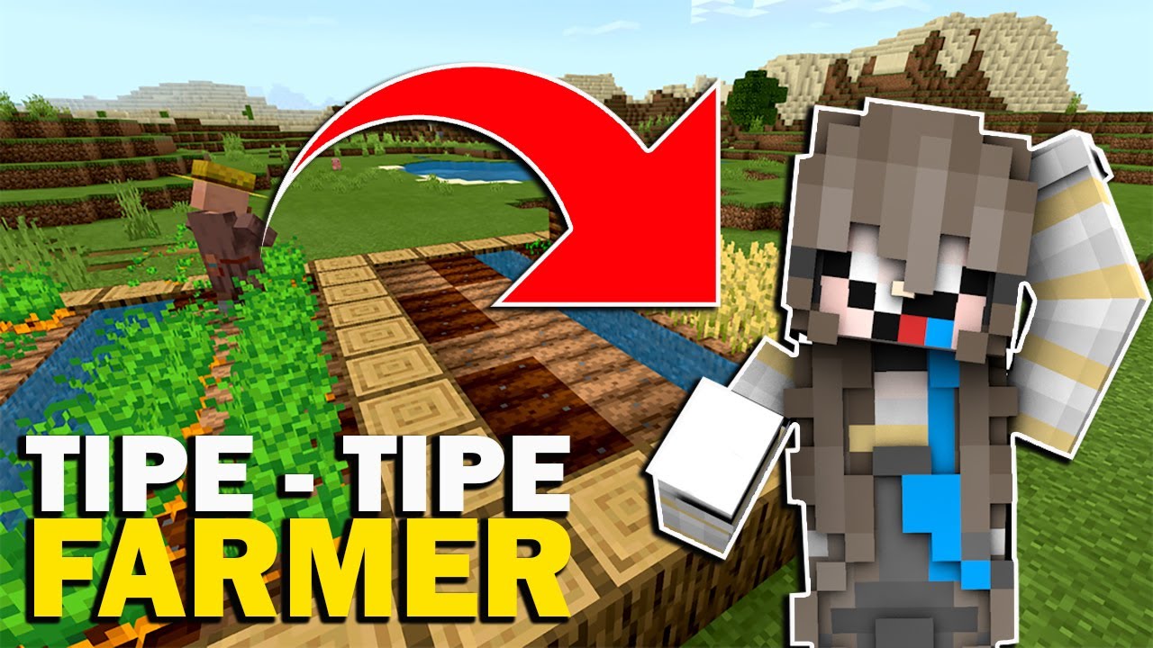 TIPE-TIPE FARMER DI MINECRAFT ( VERSI BEEVERLY GILA ) - YouTube