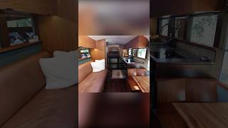 Bluebird Bus Turned Tiny House! #shorts