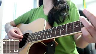 Video thumbnail of "라따뚜이 OST  Le Festin (스텔라장 Stella Jang ver.) 기타코드 Ratatouille guitar chords"