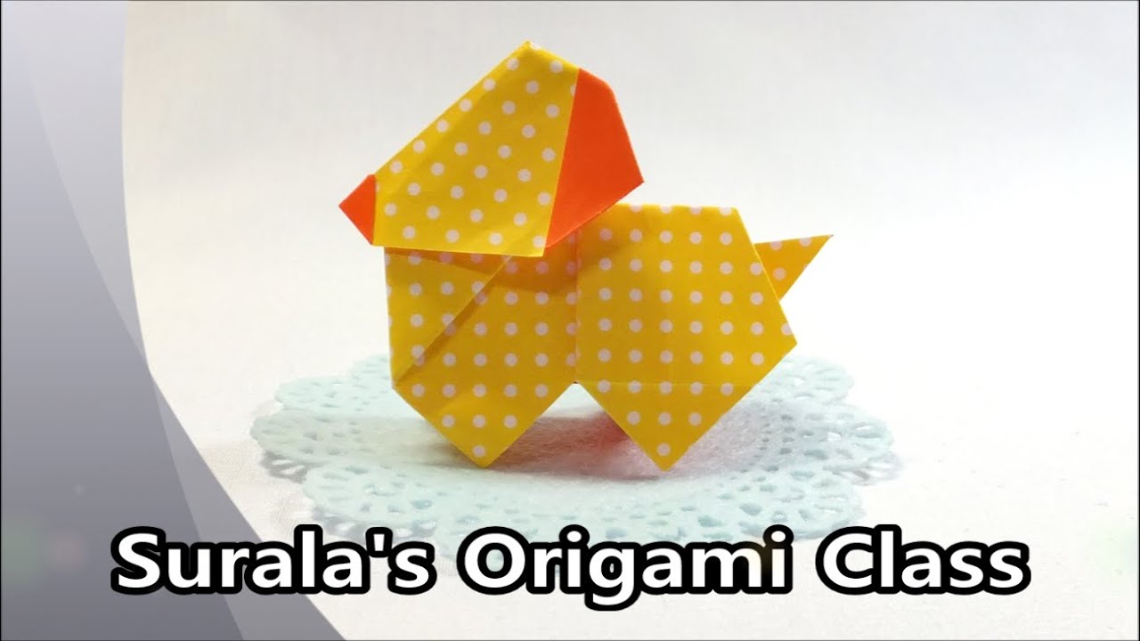 折り紙 犬 立体の簡単な折り方 ２枚で作る犬やリアルな作り方まで
