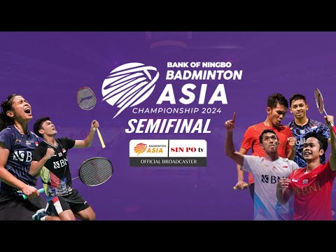 Badminton Asia Championship 2024 | DAY 5 - SEMIFINAL | JONATAN CHRISTIE VS SHI YU QI