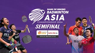 Badminton Asia Championship 2024 | DAY 5 - SEMIFINAL | JONATAN CHRISTIE VS SHI YU QI