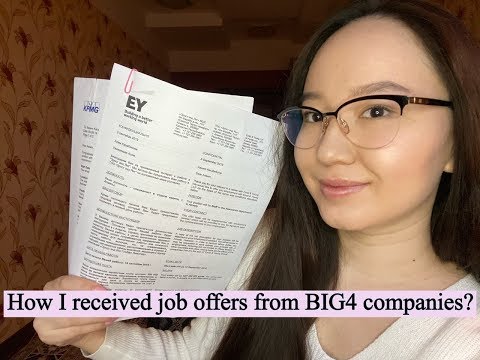 How I received job offers from BIG4 companies? KPMG, EY, Grant Thornton