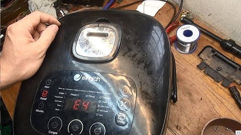 Nồi cơm Elmich báo E4.Gặp Pan khó nên video dài!