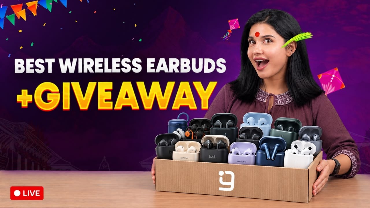 🔴  LIVE: Best TWS Earbuds to Buy This Dashain in Nepal + GIVEAWAY!