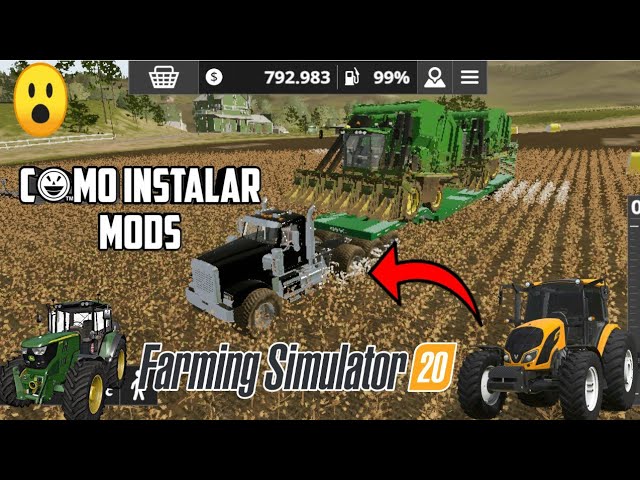Como filipa os tratores no farming simulator 2020(FS 20),tutorial  completo#FS 20 