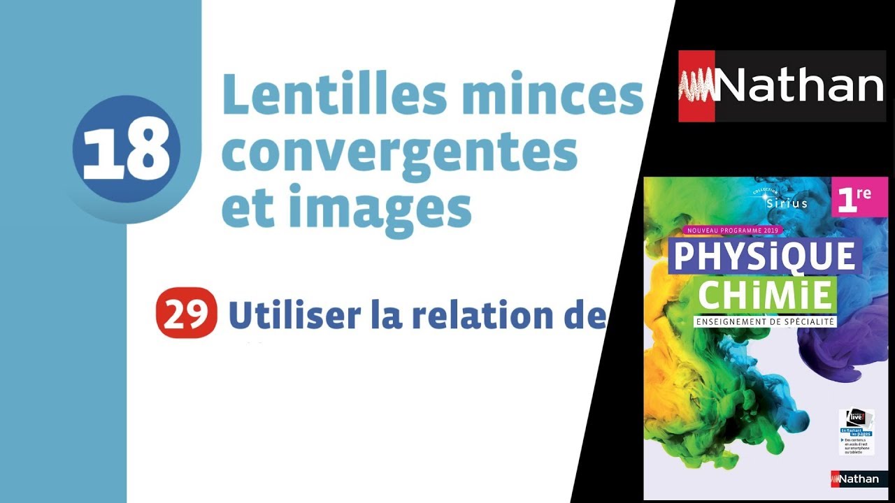 Livre Physique chimie Première Nathan Sirius Corrigé 2019 Pdf