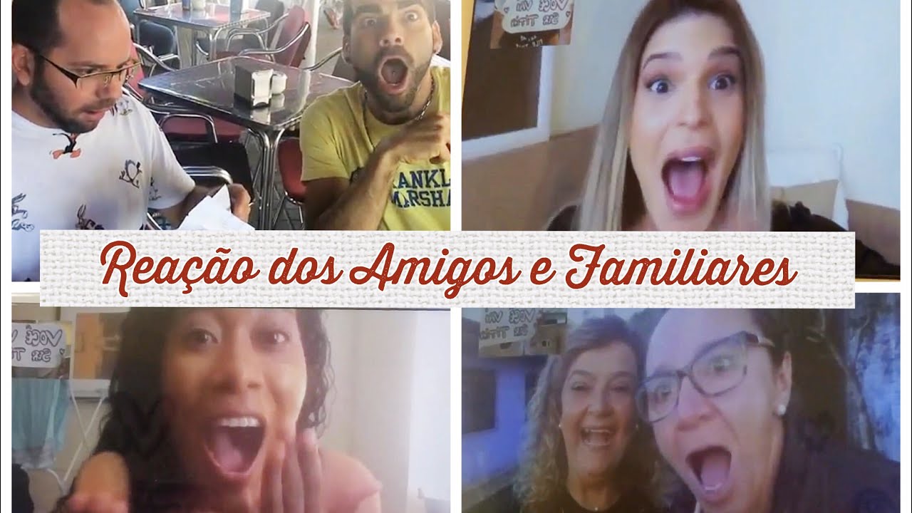 Contando a Gravidez / Amigos e Família - YouTube