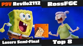 PTT NASB 2 Tournament - Revilo2112 (Spongebob) vs RossFGC (Grandma Gertie) - Losers Semis