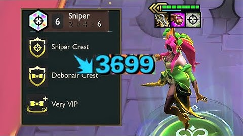 6-sniper Syndra delete the lobby with one touch⭐⭐⭐|TFT set 6.5| DTCL Mùa 6.5 | reroll TFT