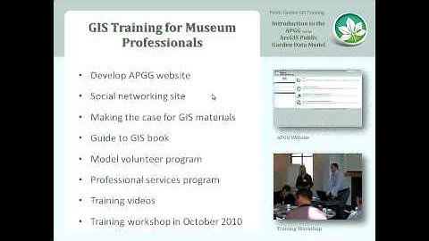 Lesson 1  Introduction to the APGG  and the  ArcGIS Public Garden Data Model