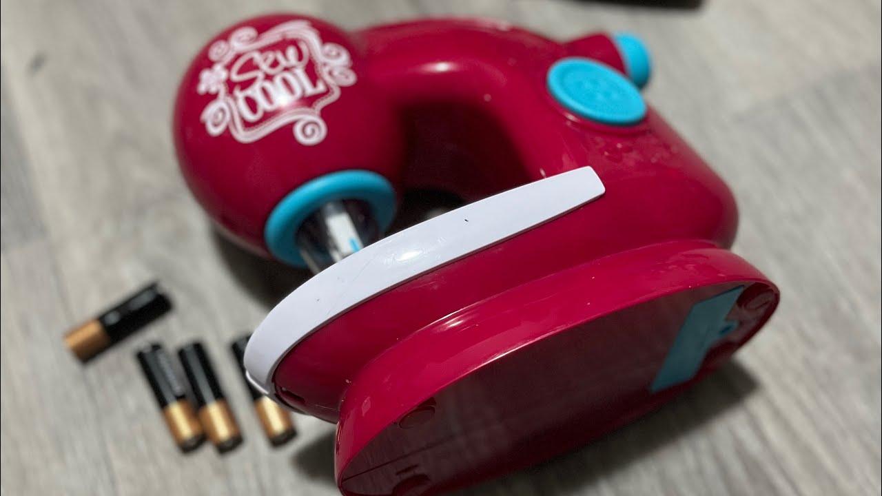 How To Change The Batteries of The Sew Cool Sewing Studio Kit Machine 