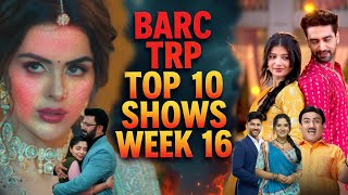 BARC TRP of Week 16 (2026) Top 10 Shows : Naagin &amp; Anupama Drops, Vasudha Rises, KKSBKBT 